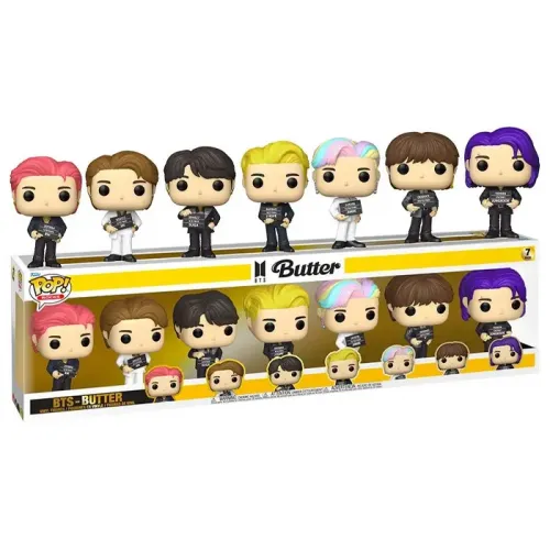 Funko POP! Rocks: BTS Butter - 7pk (Exc)