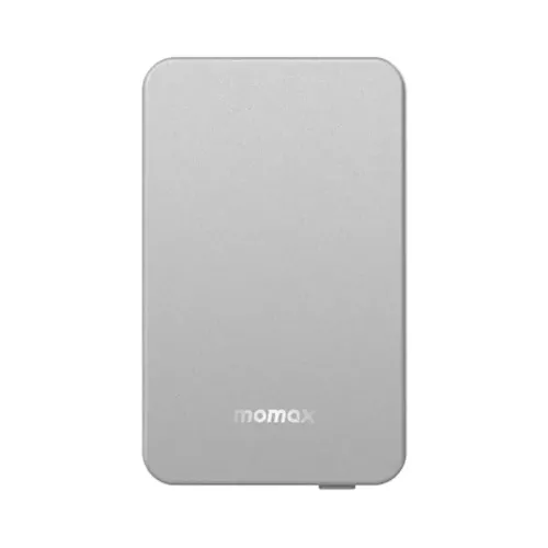 Momax Q.Mag Power 6 Magnetic Wireless Battery Pack 5000mAh - Silver