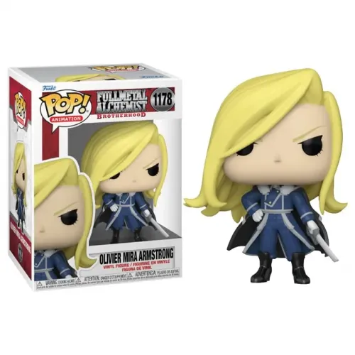 Funko POP! Animation: Fullmetal Alchemist: Brotherhood- Olivier Armstr w/ Sword