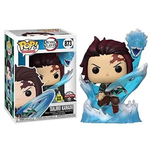 Funko POP! Animation: Demon Slayer - Tanjiro w/ Dragon (GW/TRL)(Exc)