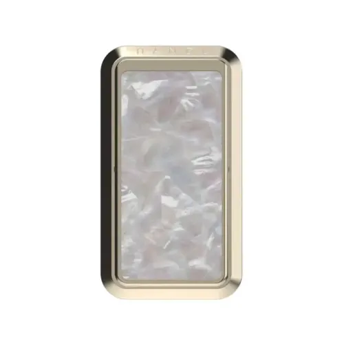 HANDLstick Stone Collection Smartphone Grip And Stand - Mother of Pearl / Champagne