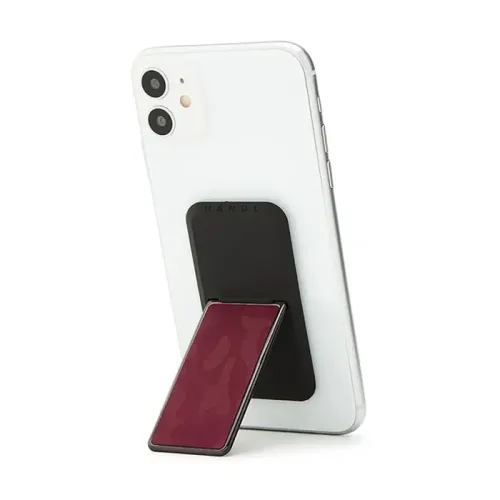 HANDLstick Phone Grip & Stand - Designer Camo Collection - Red