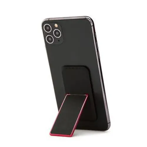 HANDLstick Professional Collection Smartphone Grip And Stand - Black/Red