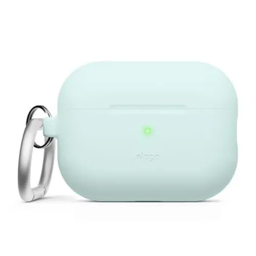 كفر لسماعة AIRPODS PRO الجيل الثاني مصنوعه من السيليكون اللون MINT من شركة الجاتو