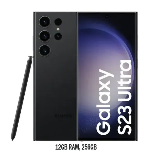 Samsung Galaxy S23 Ultra 5G 12GB RAM, 256GB Smart Phone - Phantom Black