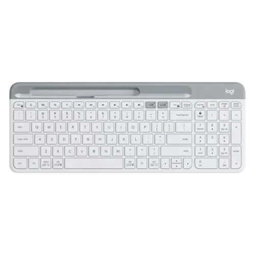 Logitech K580 Slim Multi-Device Wireless Keyboard - Off White Arabic/English