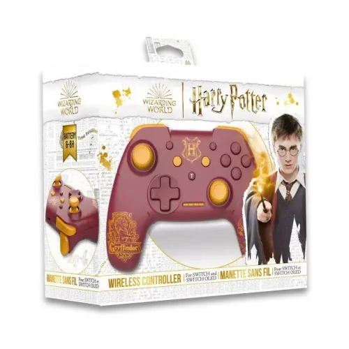 Nintendo Switch : Harry Potter Wireless Controller - Gryffindor  Red