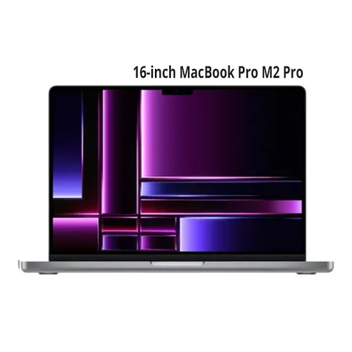 Apple MacBook Pro 16-inch M2 Pro, 12 core CPU, 19 core GPU, 16GB Unified Memory, 1TB SSD (Arabic) - Space Gray