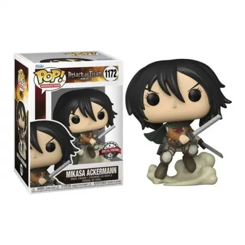 Funko Pop! Animation: Attack on Titan – Mikasa Ackermann (Exc)