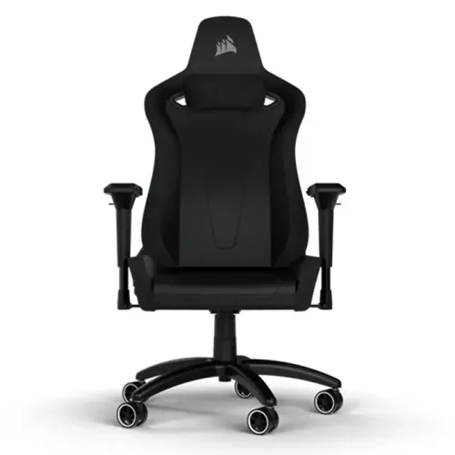 Corsair TC200 Soft Fabric Gaming Chair - Black/Black - CF-9010049-WW