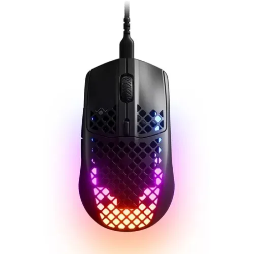 SteelSeries AEROX 3 (2022 Edition) RGB Wired Gaming Mouse - Onyx