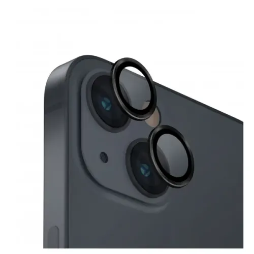 UNIQ Optix Camera Lens Protector For iPhone 14/14 Plus - Midnight Black
