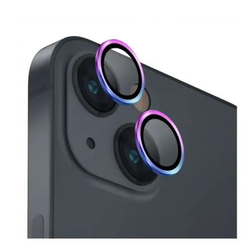 UNIQ Optix Camera Lens Protector For iPhone 14/14 Plus -  Iridescent