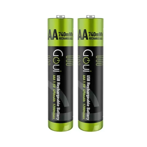 Goui - Rechargeable AAA Battery - 2 Pack