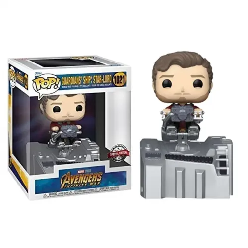 Funko POP Deluxe! Marvel: GOTG Ship- Starlord (Exc)