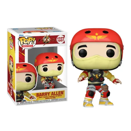 Funko POP! Movies: The Flash - Barry Allen with Helmet DC Comics Vinyl Figure