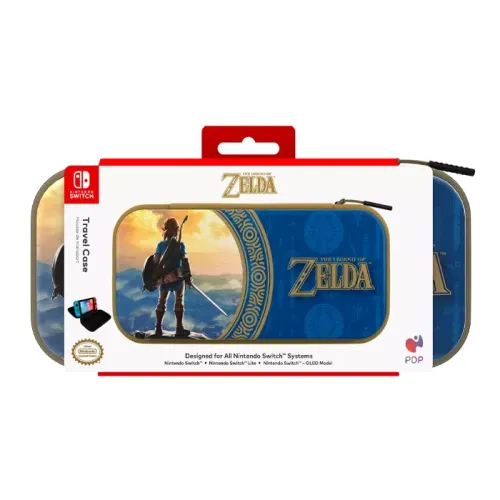 PDP: Nintendo Switch - Lite & OLED Model Travel Case (All Console) -  Zelda (Hyrule Blue)