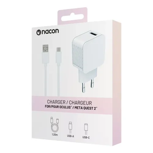 Nacon Charger for Oculus / Meta Quest 2 - white