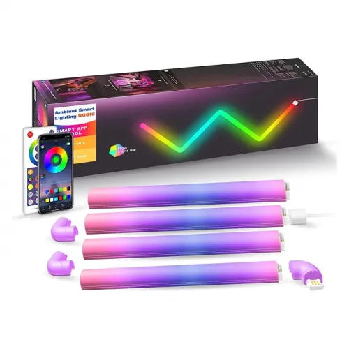 Ambient Smart Lighting Rgbic Smart App Control Flow Light Bar Slx06 (6*1) Pack