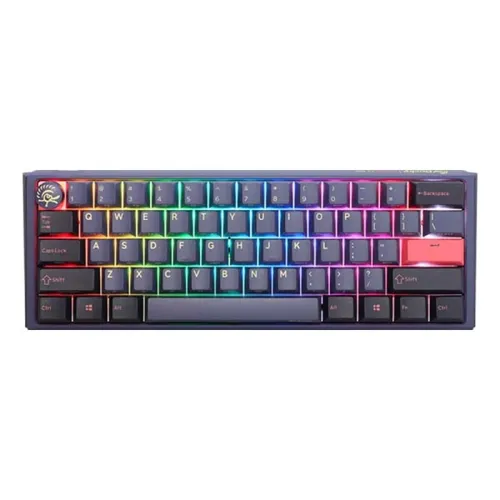 Ducky One 3 Mini - Red Switch RGB Quack Mechanical Keyboard - Cosmic Blue