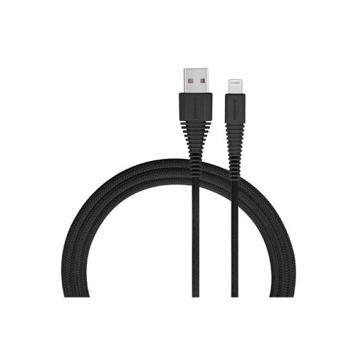 MOMAX Tough Link 3FT Lightning Cable (Black)