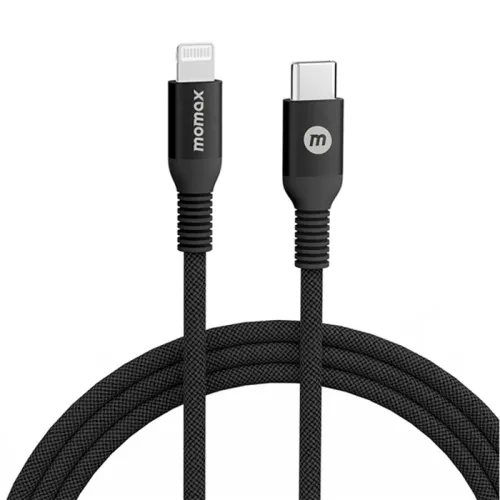 Momax Elite Link Lightning to USB-C Cable 1.2m (Black)