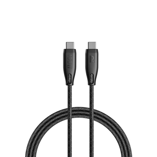 Ravpower Fast charging Type-C to Type- C Cable 1.5m 100W RP-CB1035 Black