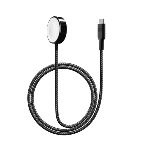 Powerology Braided Type-c Watch Charger 5w 1.2m/4ft