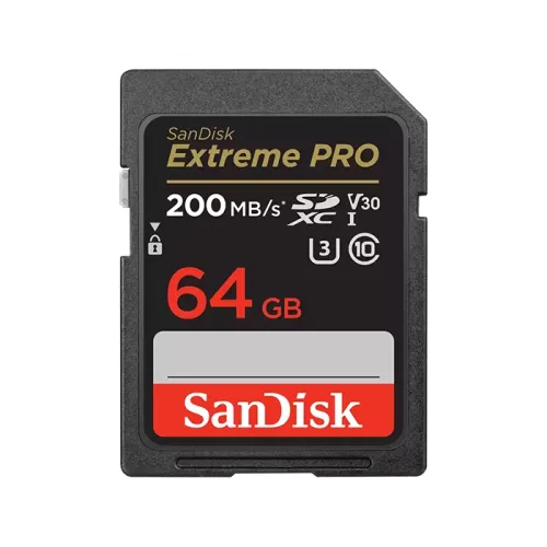 SanDisk Extreme PRO SDHC™ And SDXC™ UHS-I Card 64GB 4K