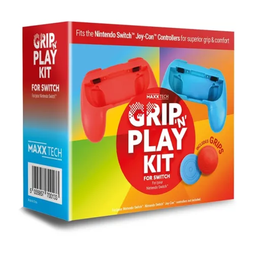Maxx Grip N Play Kit For Nintendo Switch
