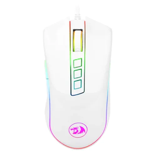 Redragon Cobra M711 Gaming Mouse With 16.8 Million Rgb Color Backlit - White