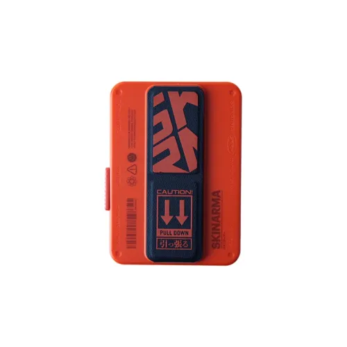 Skinarma Mirage Magnetic Cardholder With Grip Stand Spunk - Orange