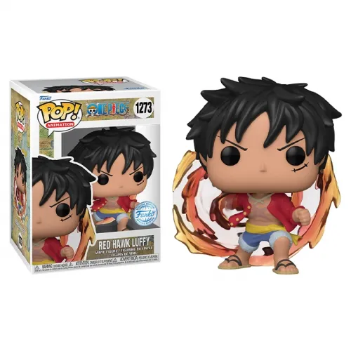 Funko Pop! Animation: One Piece - Red Hawk Luffy w/chase (GW)(Exc)