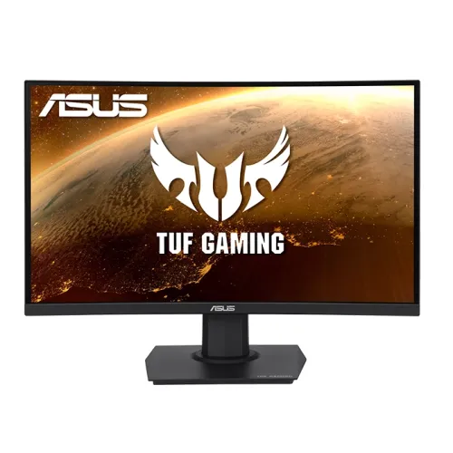 Asus Tuf Gaming Vg24vqe Curved Gaming Monitor – 24 Inch (23.6 Inch Viewable) Full Hd (1920 X 1080), 165hz, Extreme Low Motion Blur™, Freesync™ Premium, 1ms