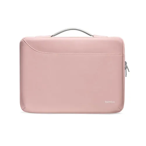 Tomtoc Defender-a22 Laptop Handbag For 16-inch Macbook Pro - Pink