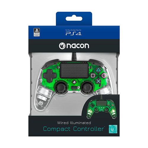 Nacon Compact Controller Crystal Green