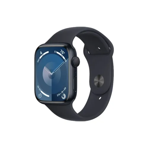 Apple Watch Series 9 Gps 45mm Midnight Aluminium Case With Midnight Sport Band - M/l