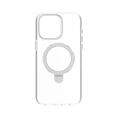 Momax Caseform Flip Magnetic Case For Iphone 15 Pro 6.1 Inch - Transparent