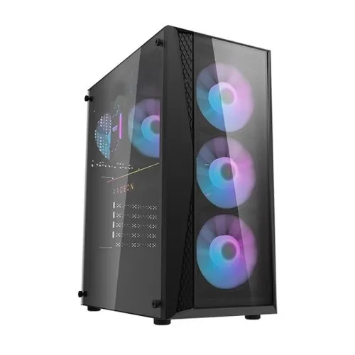 Darkflash Dk352 Plus Atx Gaming Pc Case - Black