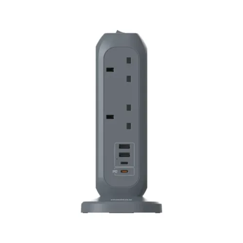 Momax Oneplug 11-outlet Power Strip With Usb - Gray