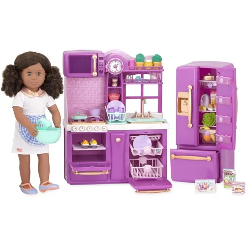 Our Generation Gourmet Kitchen Set Purple