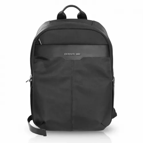 Cerruti 1881 Nylon Backpack15 Inch- Black
