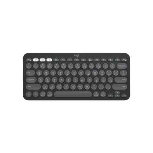 Logitech Keyboard Pebble Keys 2 K380s Bluetooth Keyboard - Tonal Graphite (English/arabic)
