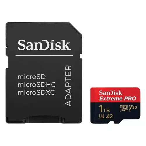 Sandisk Extreme Pro Microsdxc Uhs-i Memory Card 1 Tb + Adapter - 200mb/s