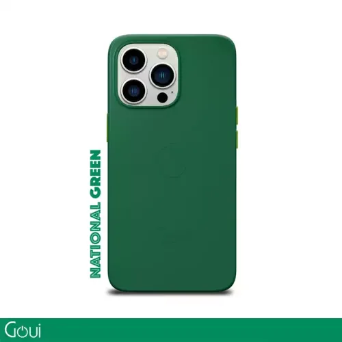 Goui Magnetic Cover With Magnetic Bar For Iphone 15 Pro Max 6.7-inch (Green)