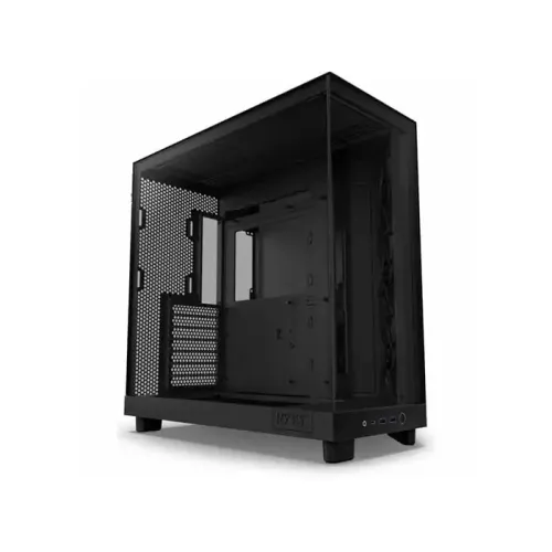 Nzxt H6 Flow Compact Dual-chamber Atx Mid Tower Case - Black