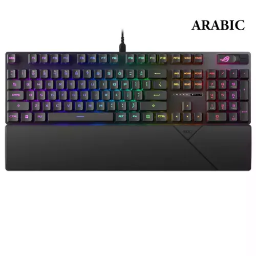 Asus Rog Strix Scope Ii Nx Switch - Rgb Wired Mechanical Gaming Keyboard - Black - Arabic Layout