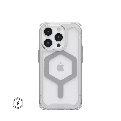 Uag Plyo For Magsafe Iphone 15 Pro Case - Ice/silver