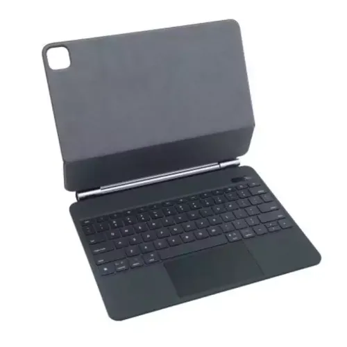 Sia Magic Keyboard Case With Led Power Display For Ipad Pro 12.9 Inch (Backlight) - Black Arabic Layout