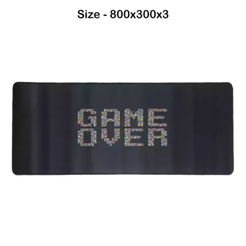 Gaming Mouse Pad - Game Over (800x300x3)